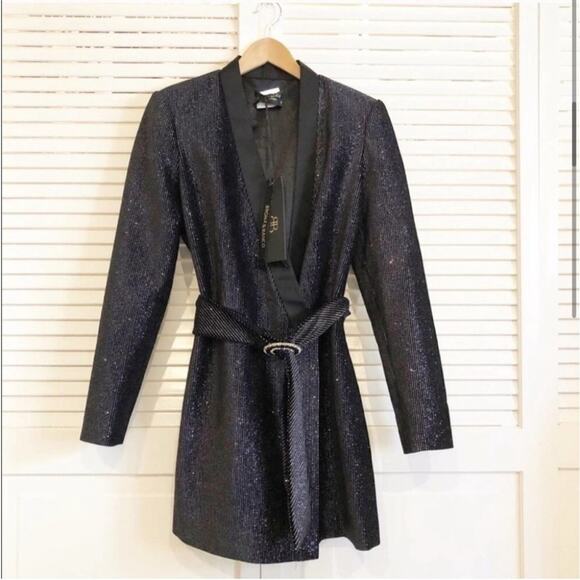 NWT Bronx and Banco Belle Blazer Dress in Black - Picture 3 of 6